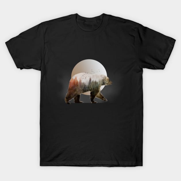 Bear T-Shirt by janvimar